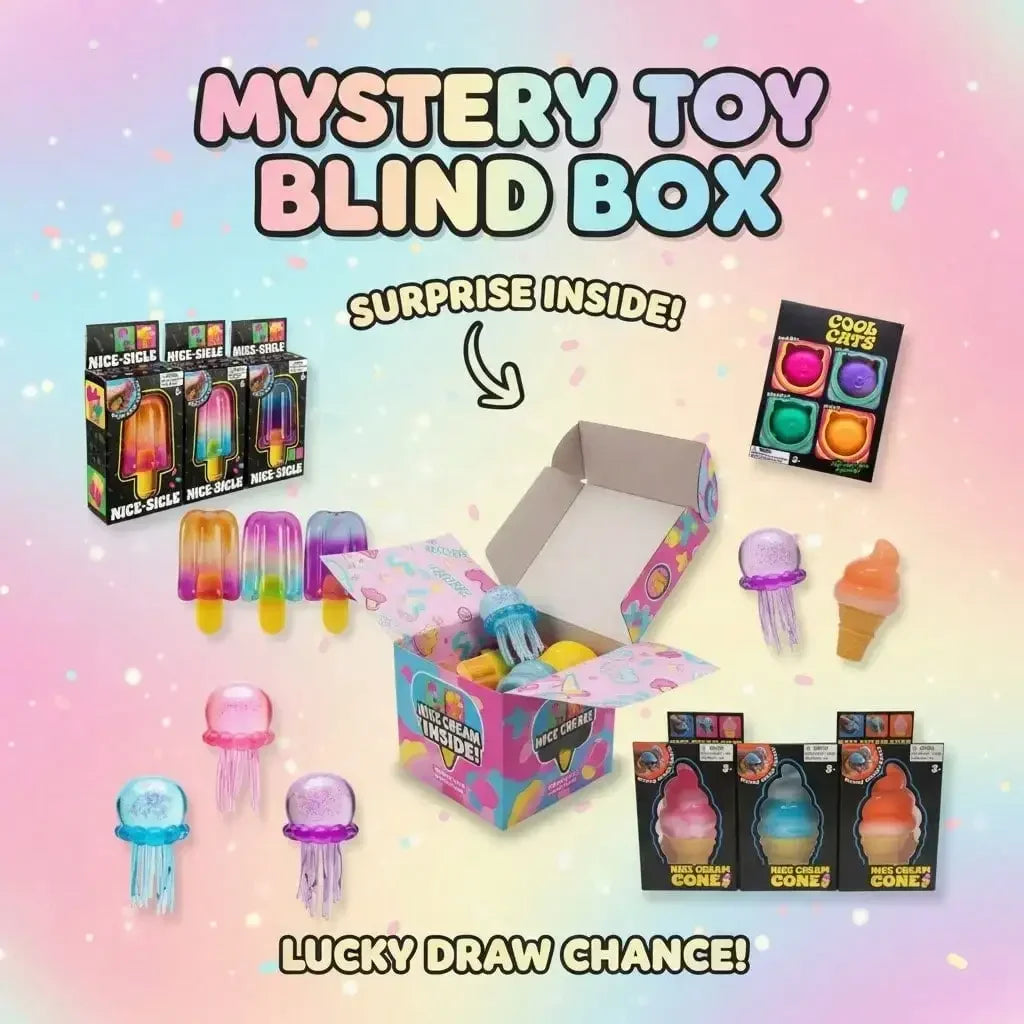 100-Piece Surprise Squishy Fidget Toy Collection