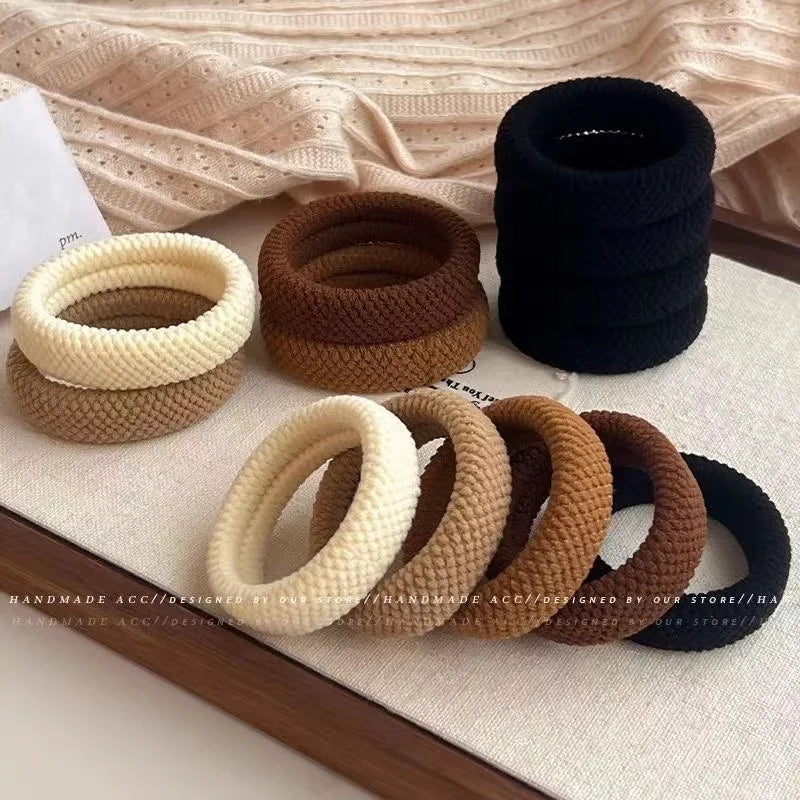 Seamless High-Elasticity Hair Ties for Damage-Free Styling