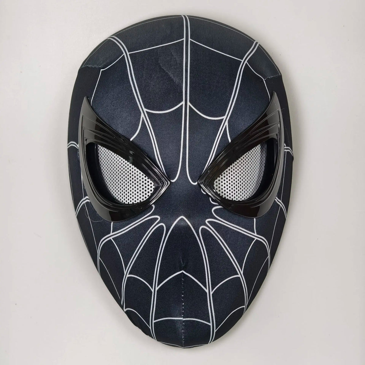 Interactive Hero Mask with Chin-Operable Blinking Eyes