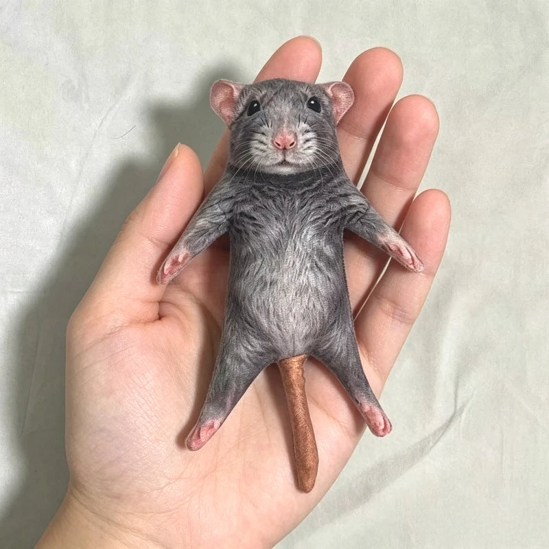 Realistic Soft Mouse Plush Toy for Kids and Collectors