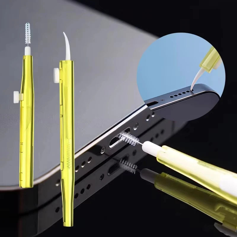 2-in-1 Phone Speaker and Charging Port Cleaning Tool