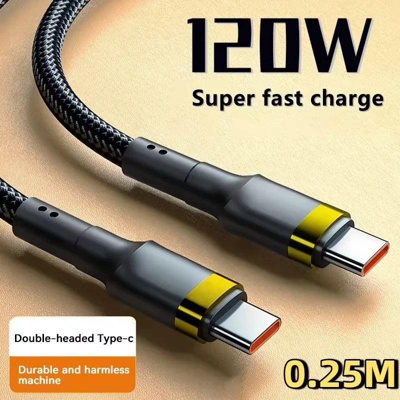 120W USB-C to USB-C Fast Charging Cable - 17