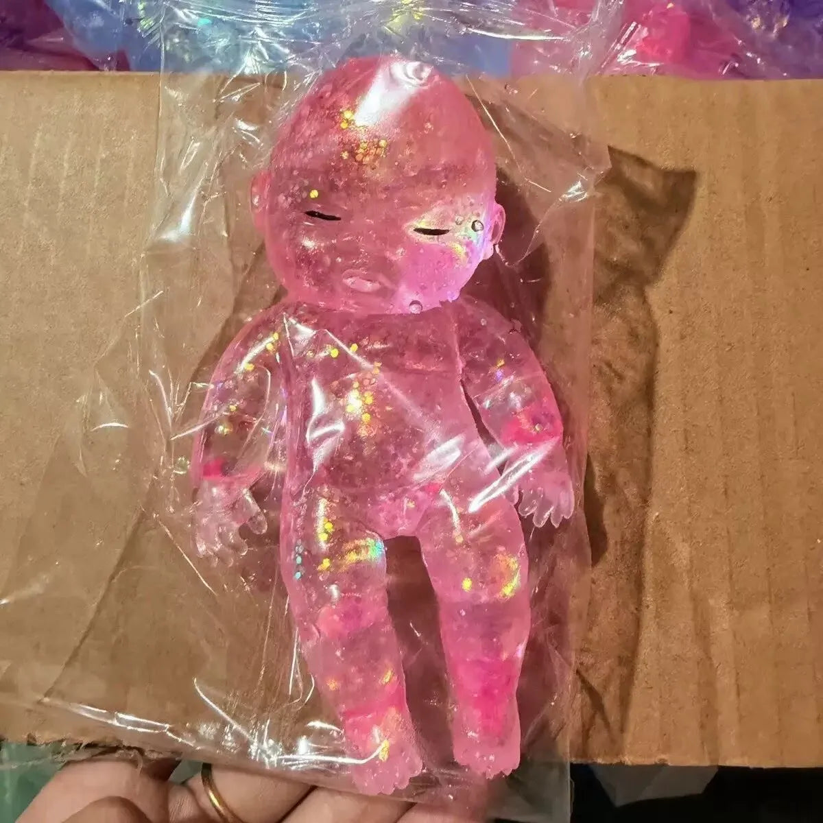 Glitter Baby Squeeze Toy for Stress Relief and Anxiety - 9