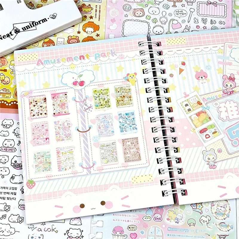 Kawaii Japanese Style Decorative Sticker Book for DIY Journals - 10