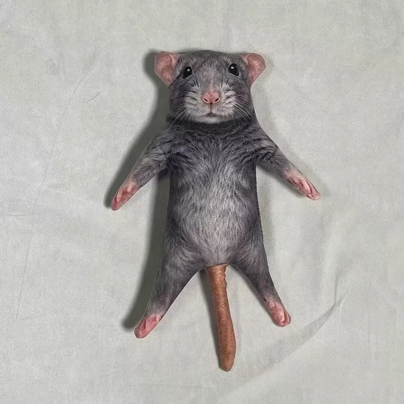 Realistic Soft Mouse Plush Toy for Kids and Collectors