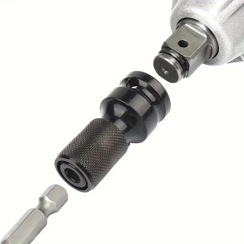Impact Wrench to Drill Bit Adapter Converter - 1
