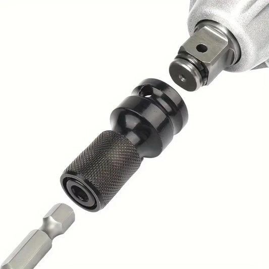 Impact Wrench to Drill Bit Adapter Converter