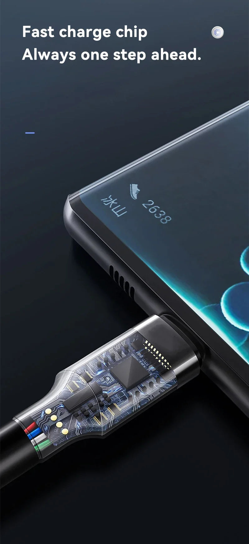 120W USB-C to USB-C Fast Charging Cable