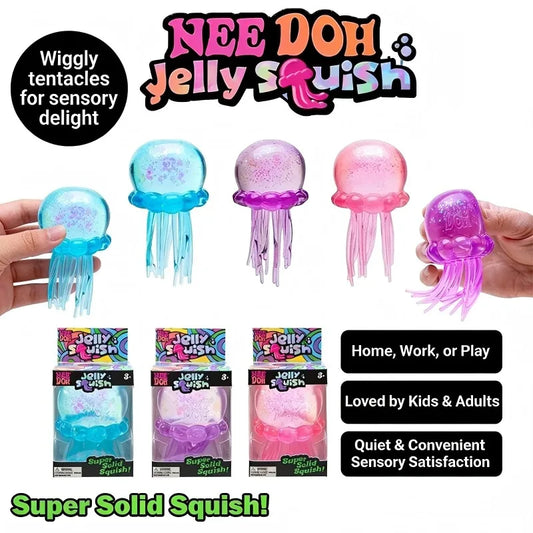 Jellyfish Sensory Squeeze Toy for Stress Relief