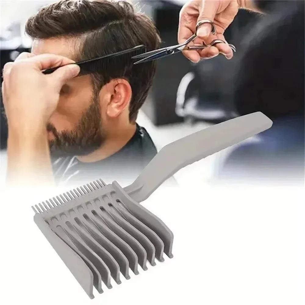 Professional V-Shaped Fade Comb for Precise Hair Trimming - 1