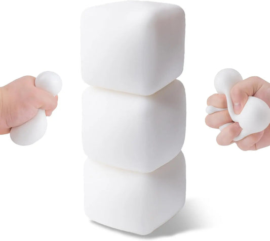Kawaii Tofu Stress Relief Fidget Squishy Toy