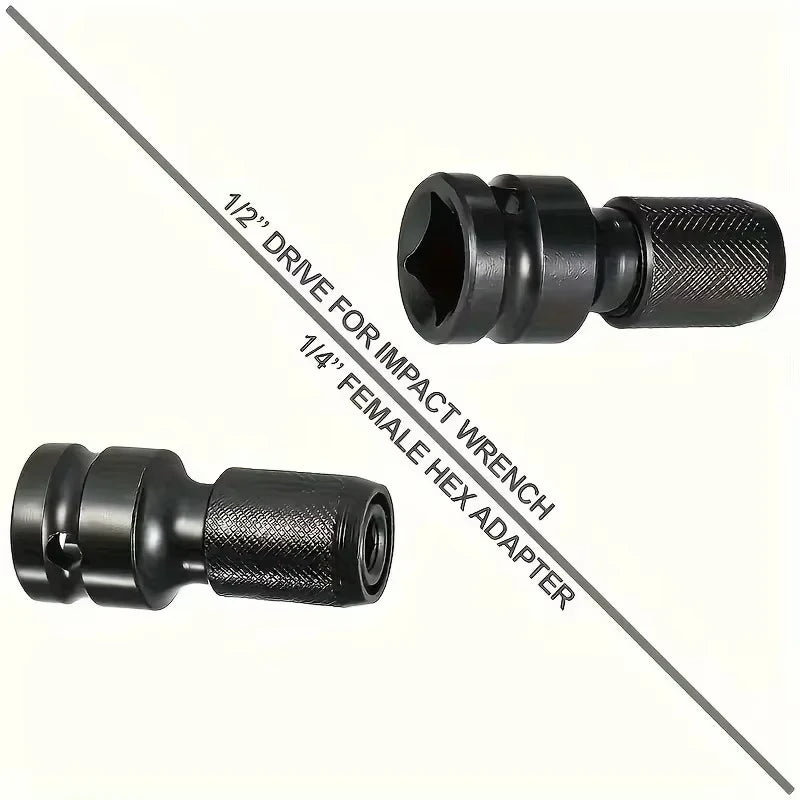 Impact Wrench to Drill Bit Adapter Converter - 8