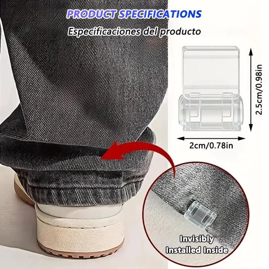 Invisible Pant Hem Adjuster Clips for Quick Hemming