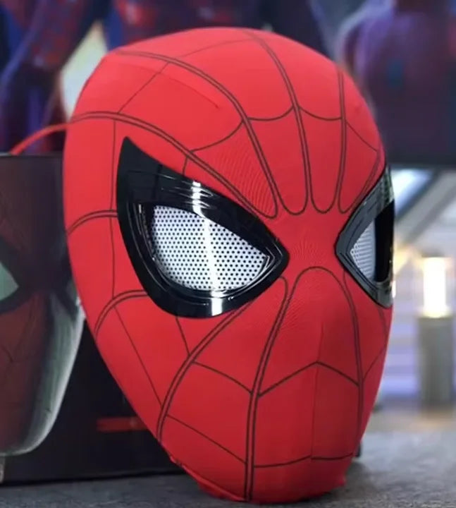 Interactive Hero Mask with Chin-Operable Blinking Eyes - 2