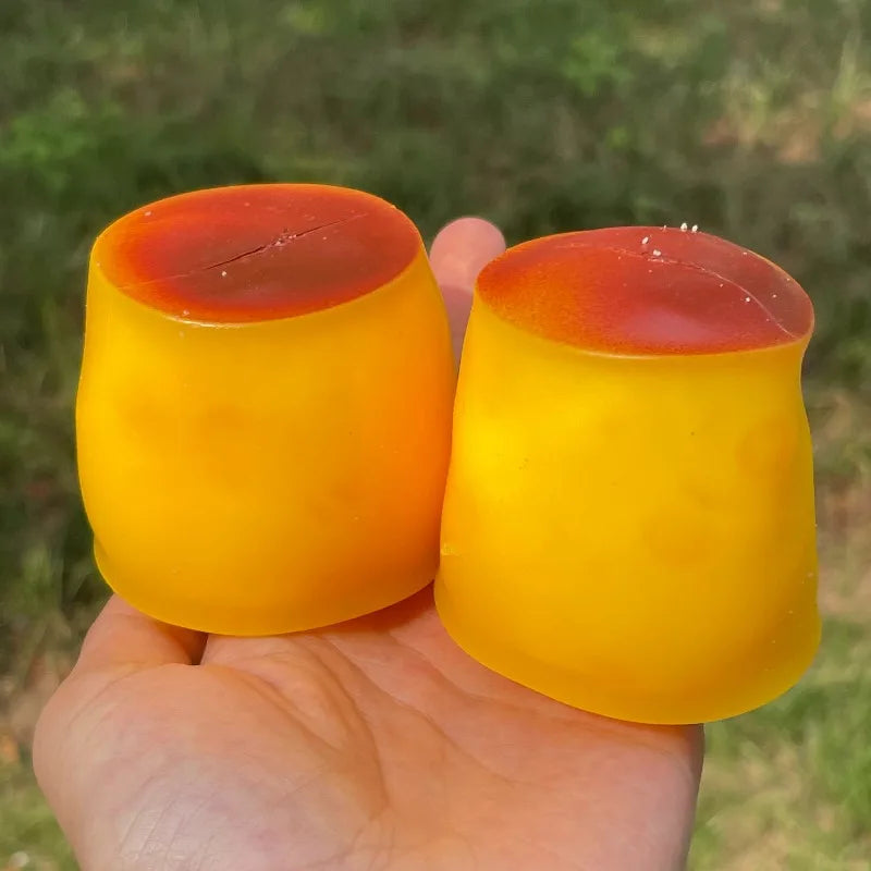 Caramel Pudding Sensory Fidget Toy for Stress Relief