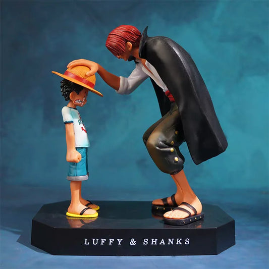 One Piece Luffy and Shanks Collectible Action Figure