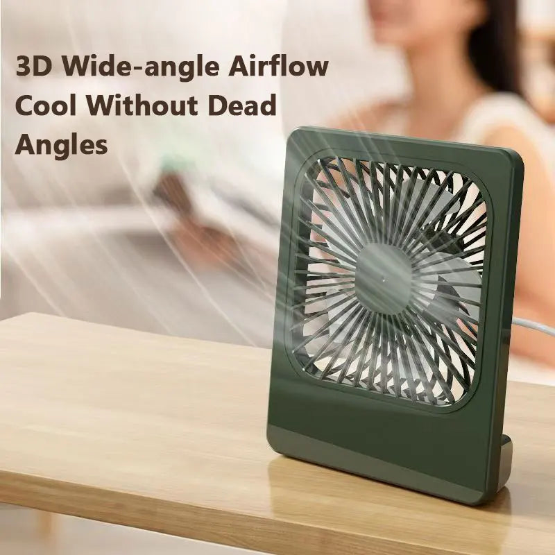 Portable USB Desktop Cooling Fan for Office and Dorm