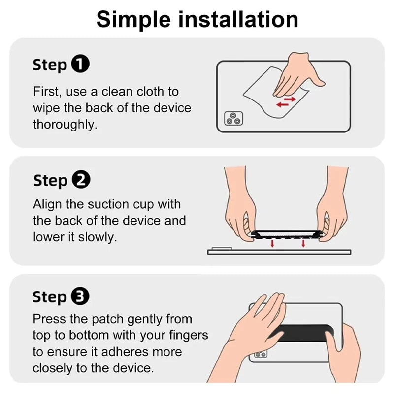 Anti-Slip Handheld Tablet and Phone Grip Strap
