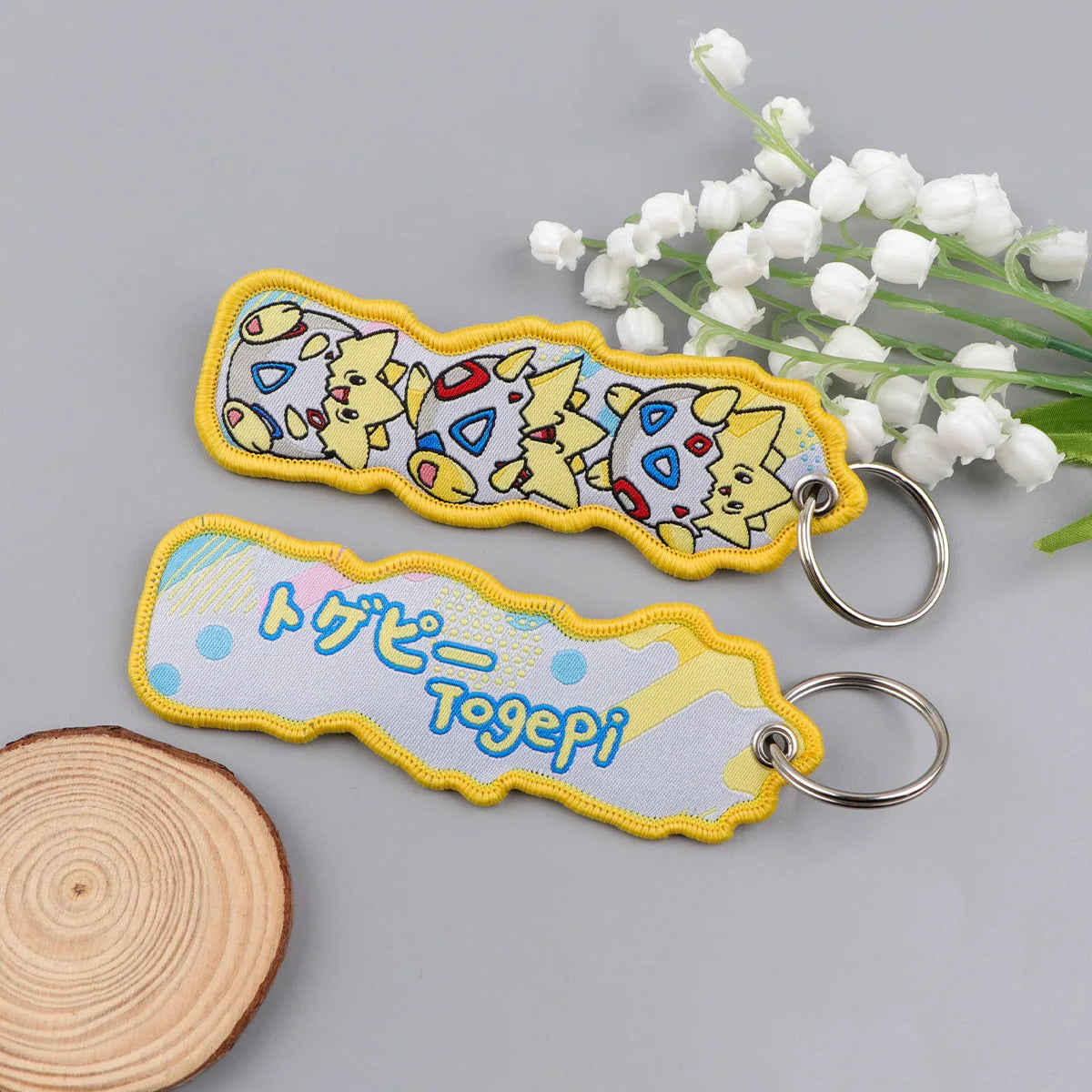 Cute Cartoon Monster Keychain for Keys and Bags