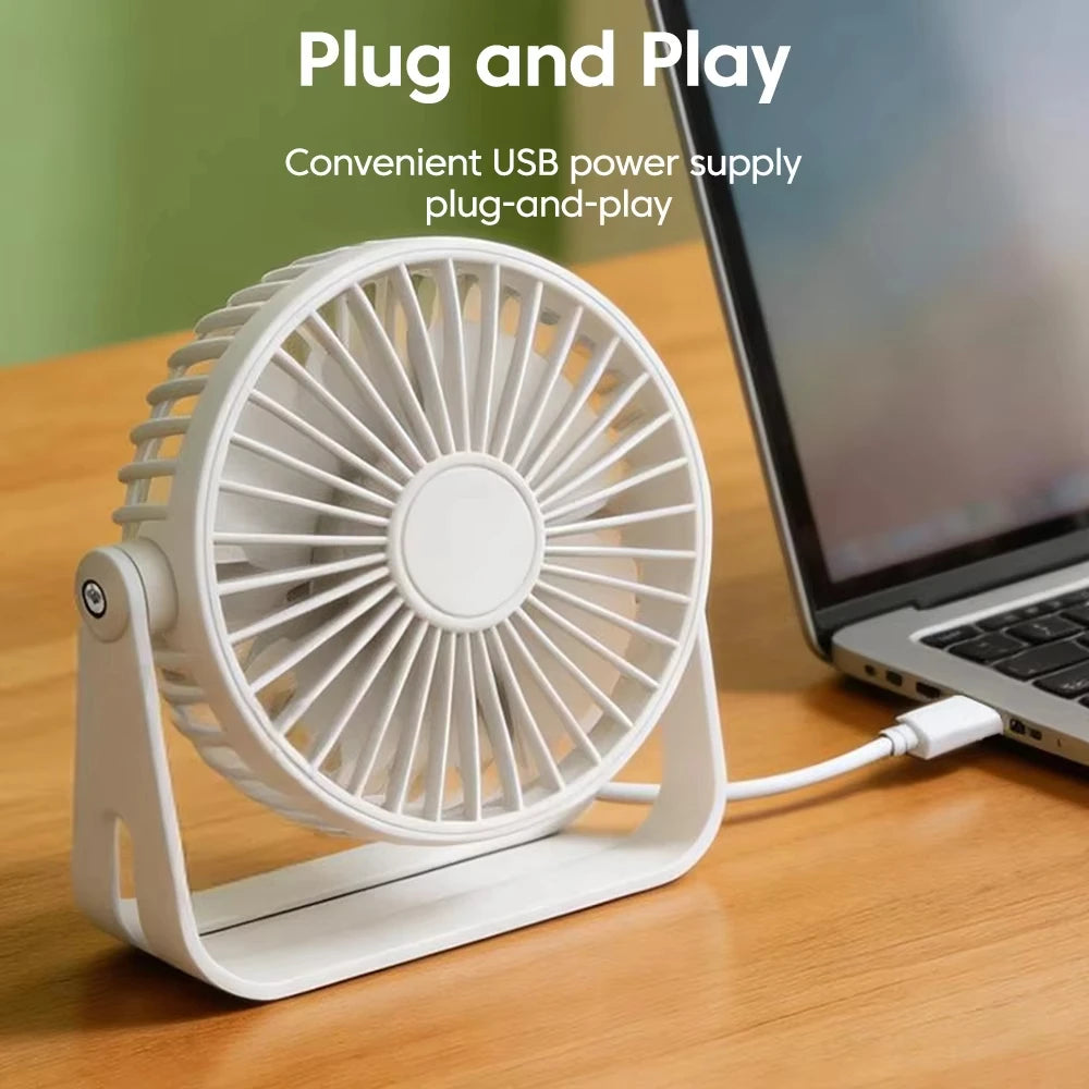 Portable USB Desktop Cooling Fan for Office and Dorm