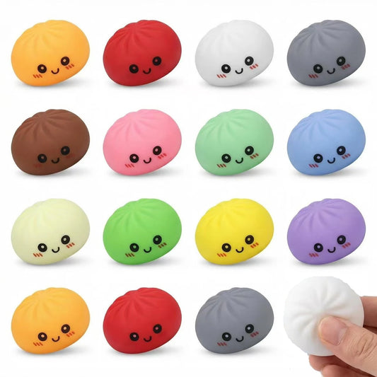 Mini Dumpling Squishy Stress Relief Fidget Toy