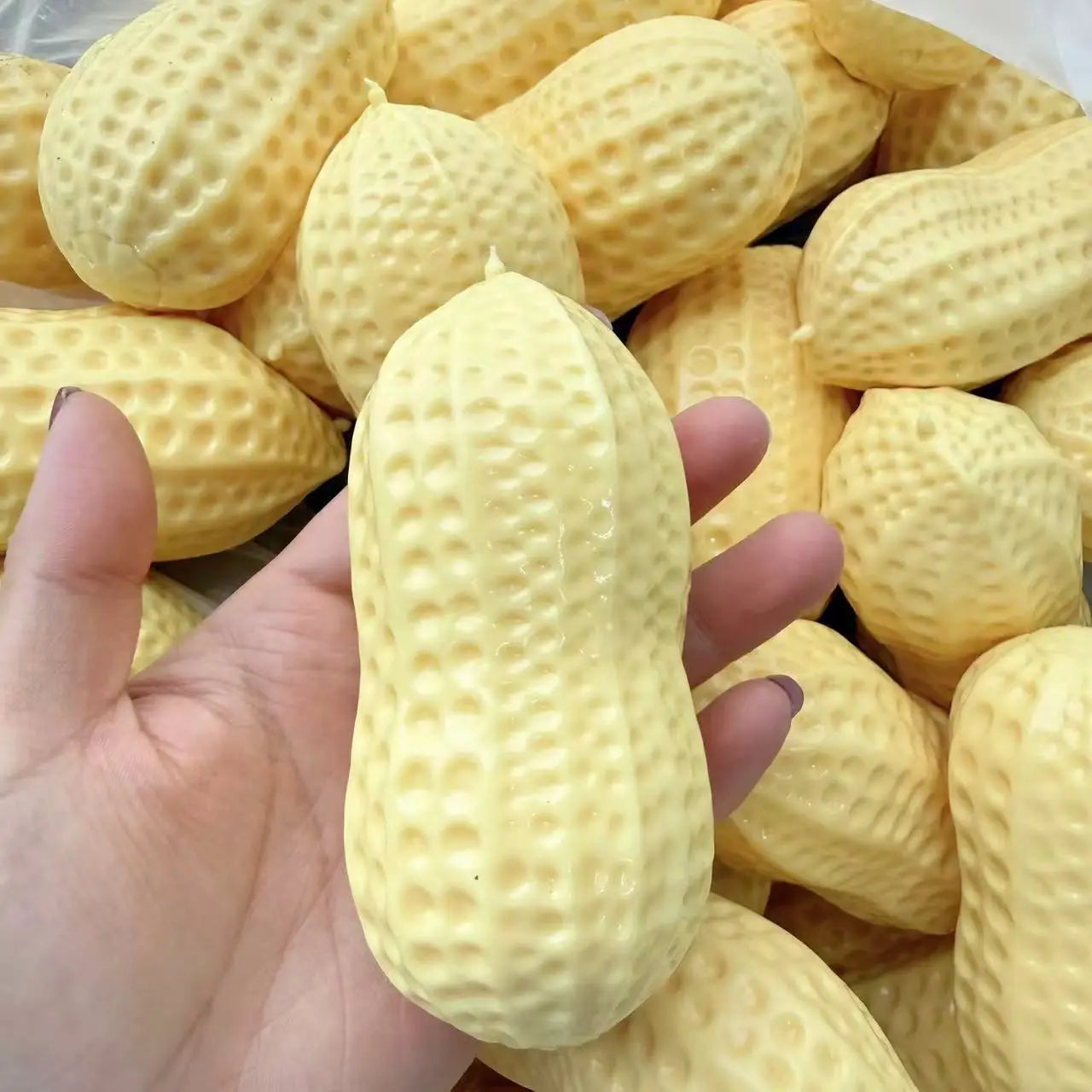 Large Peanut Slow-Rebound Stress Relief Squeeze Toy - 5