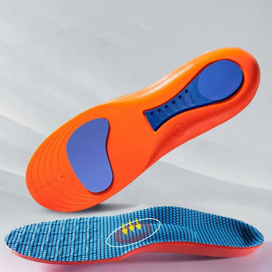 Shock-Absorbing Orthopedic Shoe Insoles for All-Day Comfort