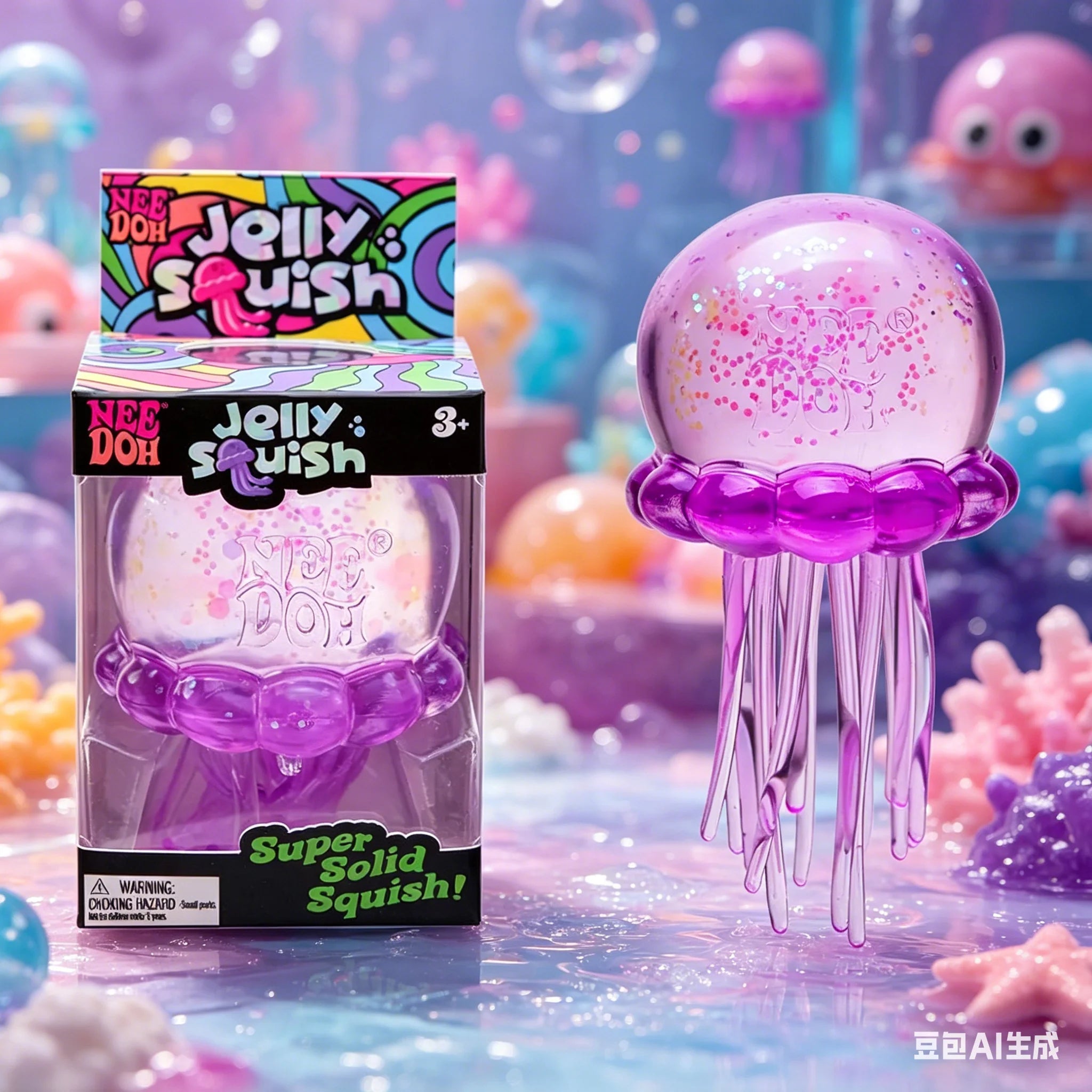 Mystery Squishy Stress Relief Fidget Toy Box - 10