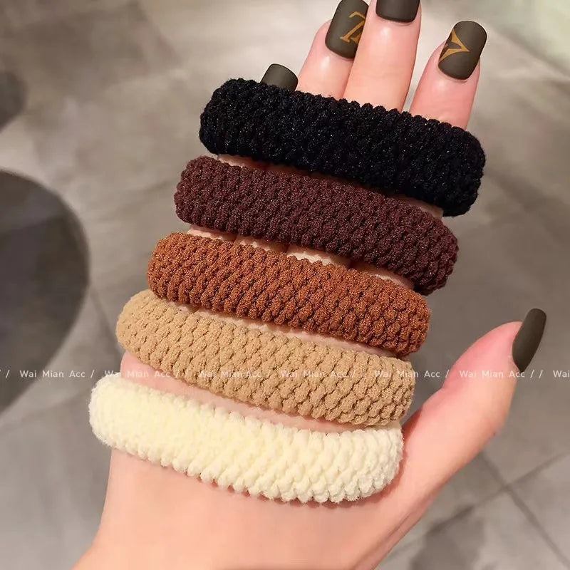 Seamless High-Elasticity Hair Ties for Damage-Free Styling - 12