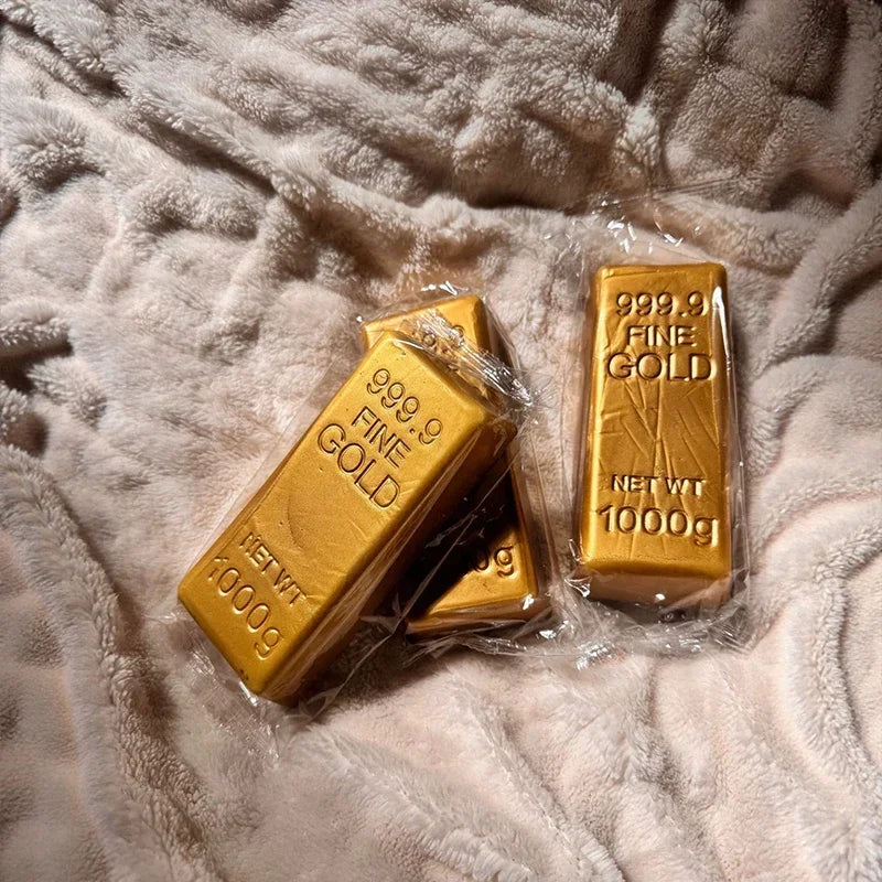 Gold Bar Stress Relief Squishy Toy - 9