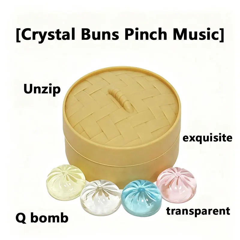 Steamed Bun Fidget Toy Set for Stress Relief