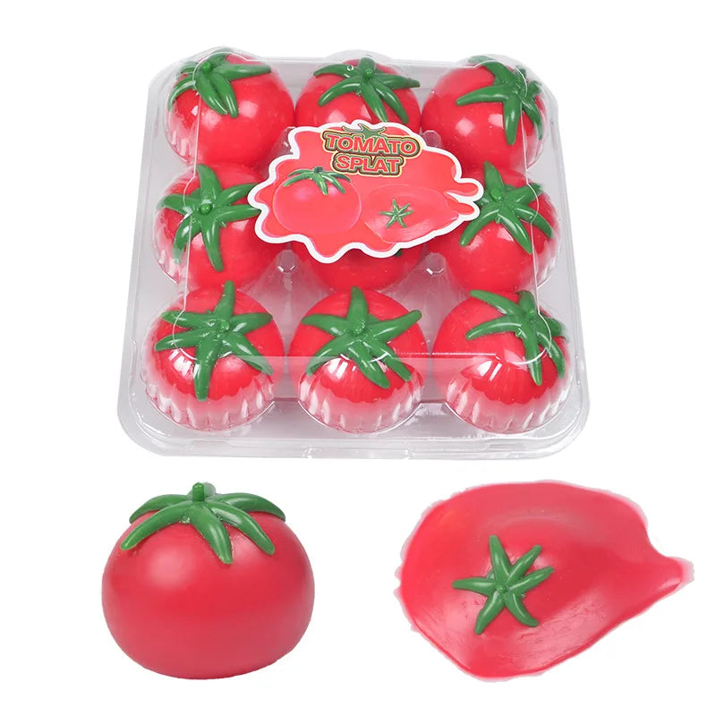 Splat Tomato Sensory Stress Relief Fidget Toy - 1
