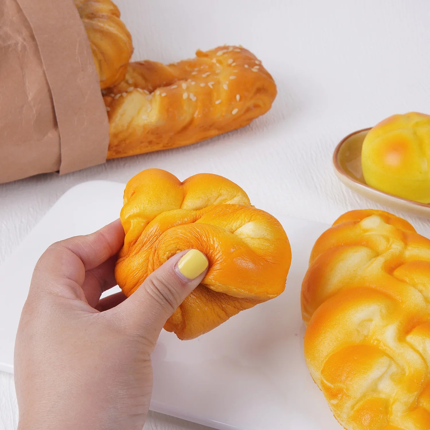 Slow-Rise Bread Squishy Stress Relief Toy - 19
