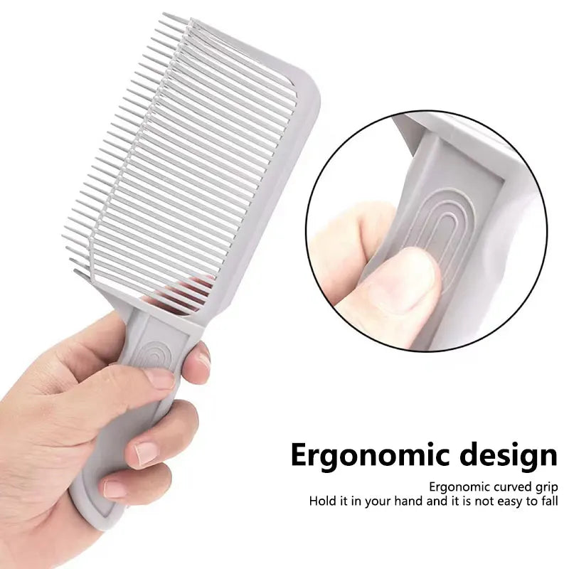 Professional V-Shaped Fade Comb for Precise Hair Trimming - 5