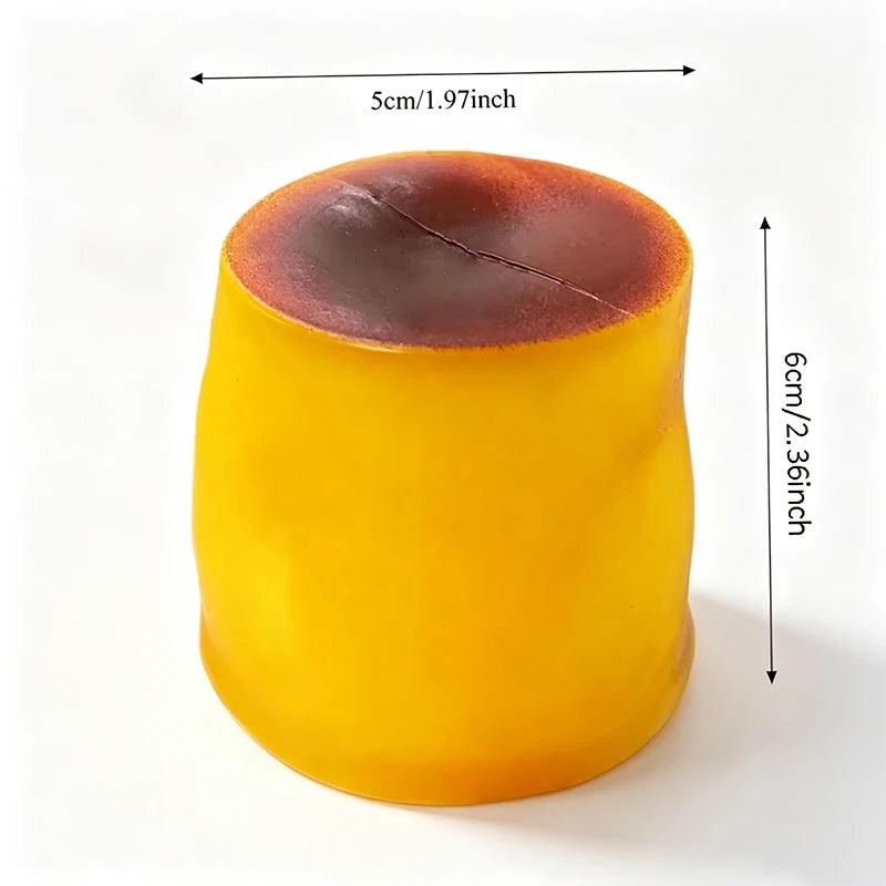 Caramel Pudding Sensory Fidget Toy for Stress Relief - 8