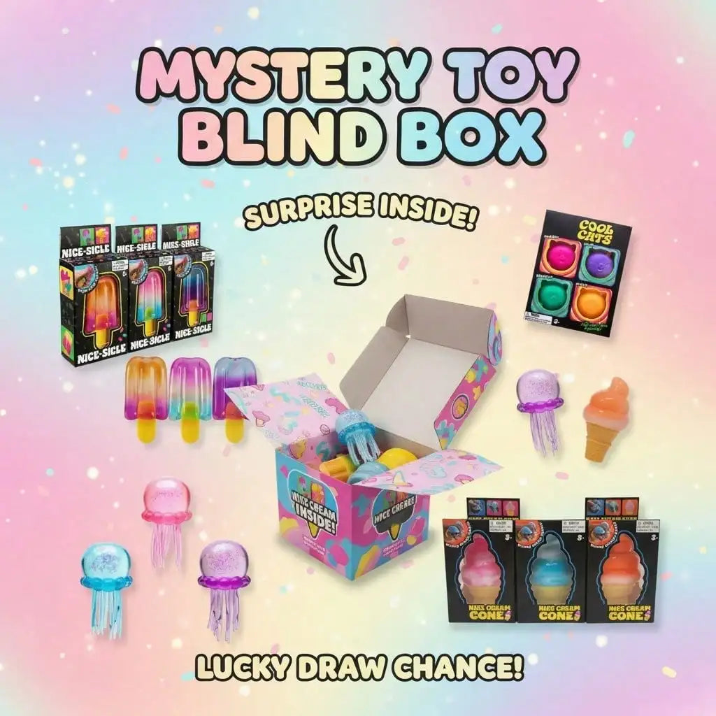 100-Piece Surprise Squishy Fidget Toy Collection - 3