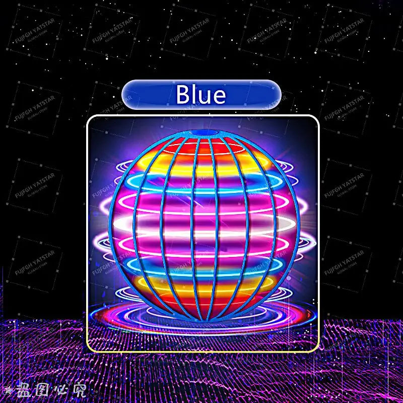 Hand-Controlled LED Flying Boomerang Spinner Ball - 13